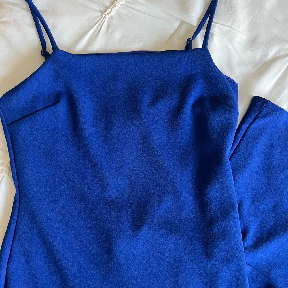Lulu’s Cobalt Blue Spaghetti Strap Dress